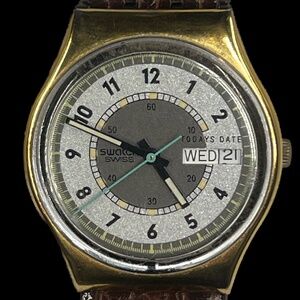 Swatch Albatross (GX700) 1988 org. model – **New Swatch Band/New Battery**